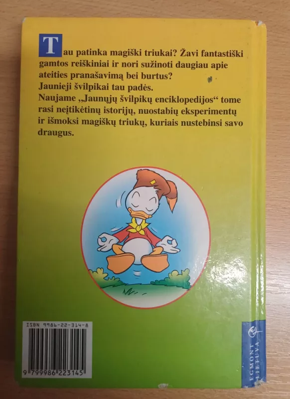 Jaunųjų švilpikų enciklopedija 11. Burtai ir magija - Walt Disney, knyga 3