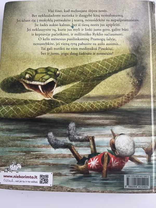 Pinokio nuotykiai - Collodi Carlo, knyga 3