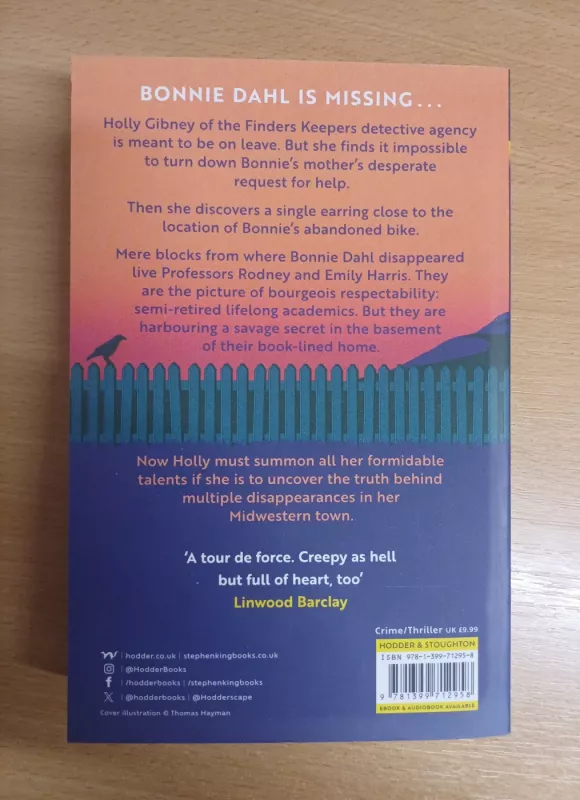 Holly - Stephen King, knyga 3