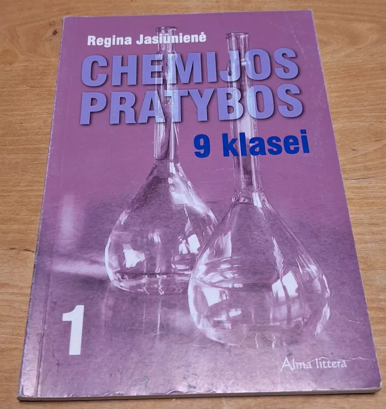 Chemijos pratybos 9 klasei (I dalis) - Regina Jasiūnienė, knyga 2