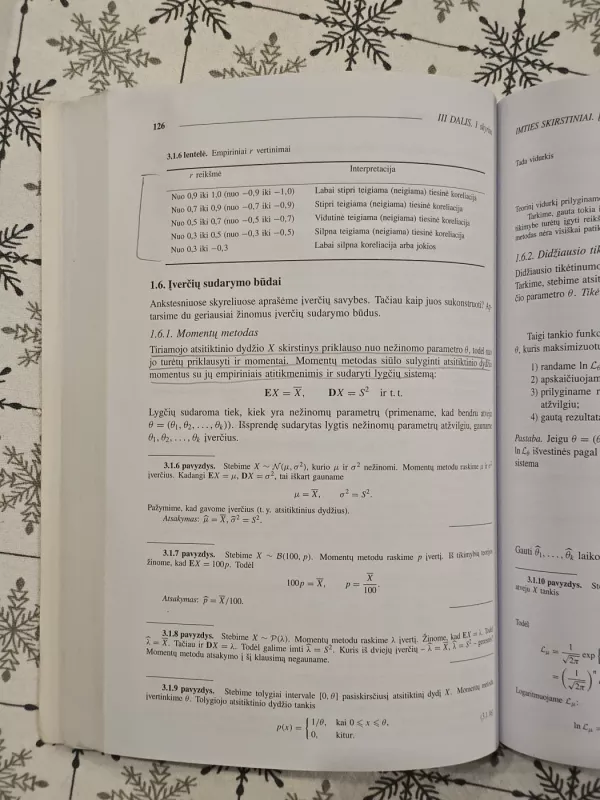 Statistika ir jos taikymai I dalis - G. Čekanavičius V. ir Murauskas, knyga 5