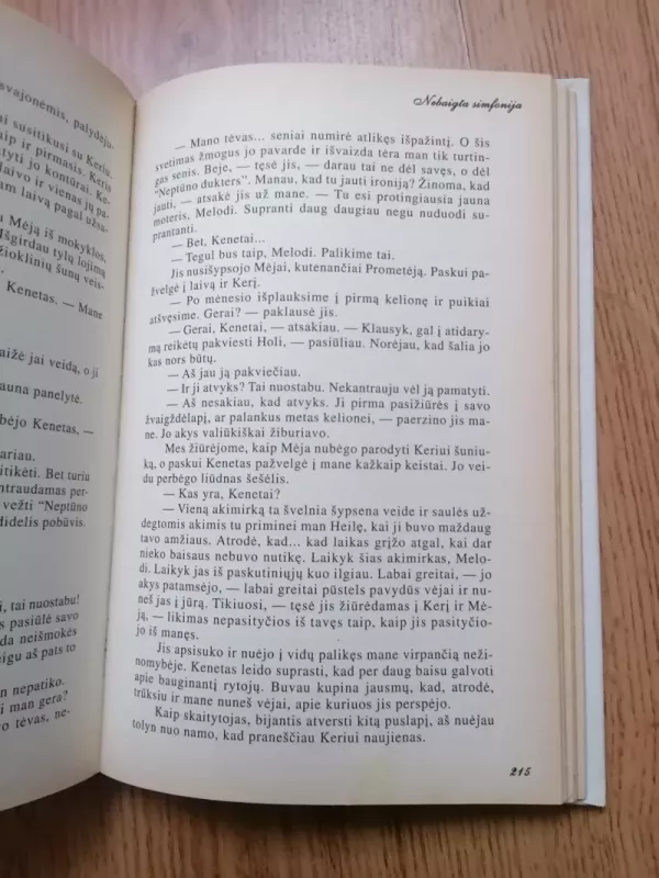 Nebaigta simfonija - Virginia C. Endrews, knyga 5