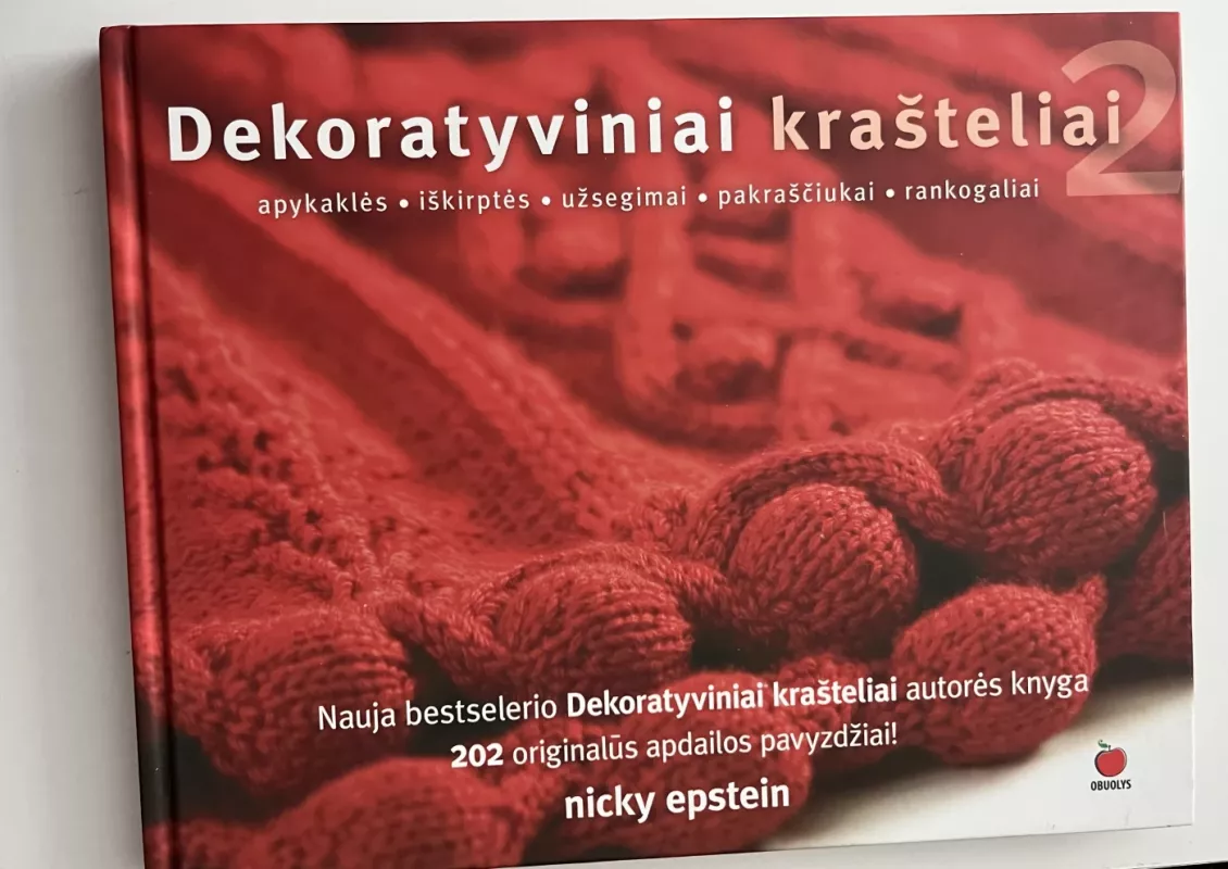 Dekoratyviniai krašteliai 2 - Nicky Epstein, knyga 2