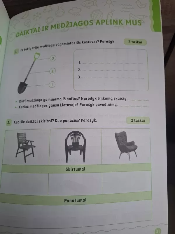 Pasaulio pažinimo pasitikrinamieji darbai 2 klasei - R. Makarskaitė-Petkevičienė, V. Varnagirienė, A. Žemgulienė, knyga 4