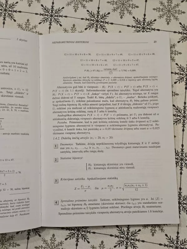 Statistika ir jos taikymai, II - G. Čekanavičius V. ir Murauskas, knyga 3