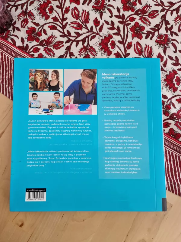 Meno laboratorija vaikams - Susan Schwake, knyga 3