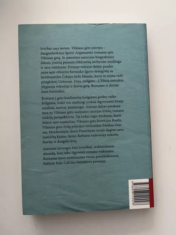 Jerichas 1941 metais. Vilniaus geto istorijos - Igor Argamante, knyga 3