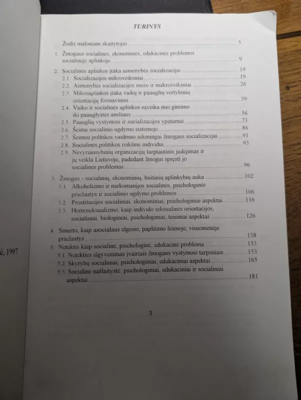 Žmogus ir socialinė aplinka - Marytė Leliūgienė, knyga 3