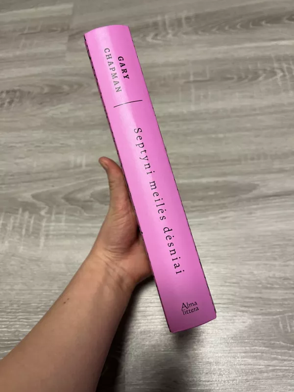 Septyni meilės dėsniai - Gary Chapman, knyga 5