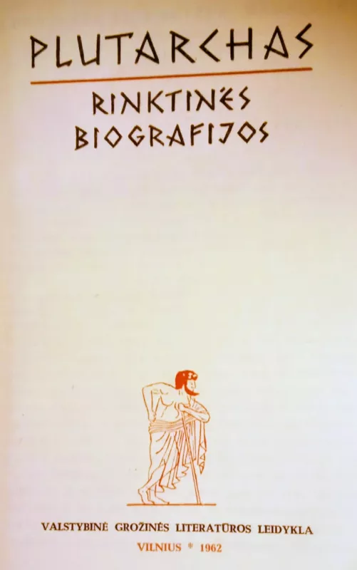 Rinktinės biografijos - Plutarchas, knyga 4
