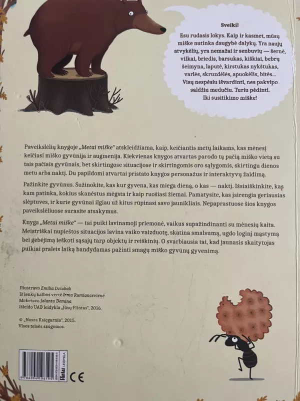 Metai miške - Emilia Dziubak, knyga 3