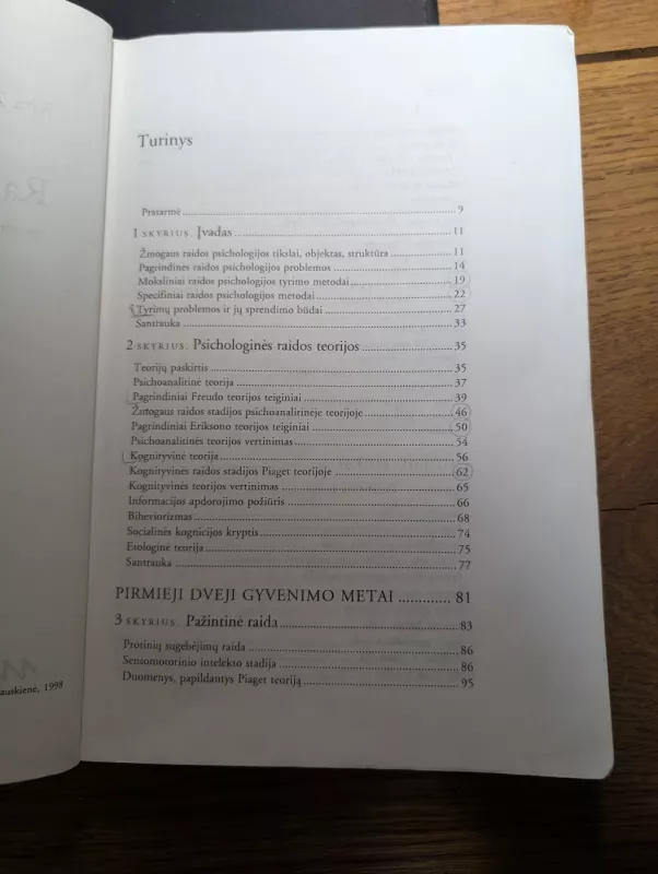 Raidos psichologija - Rita Žukauskienė, knyga 3
