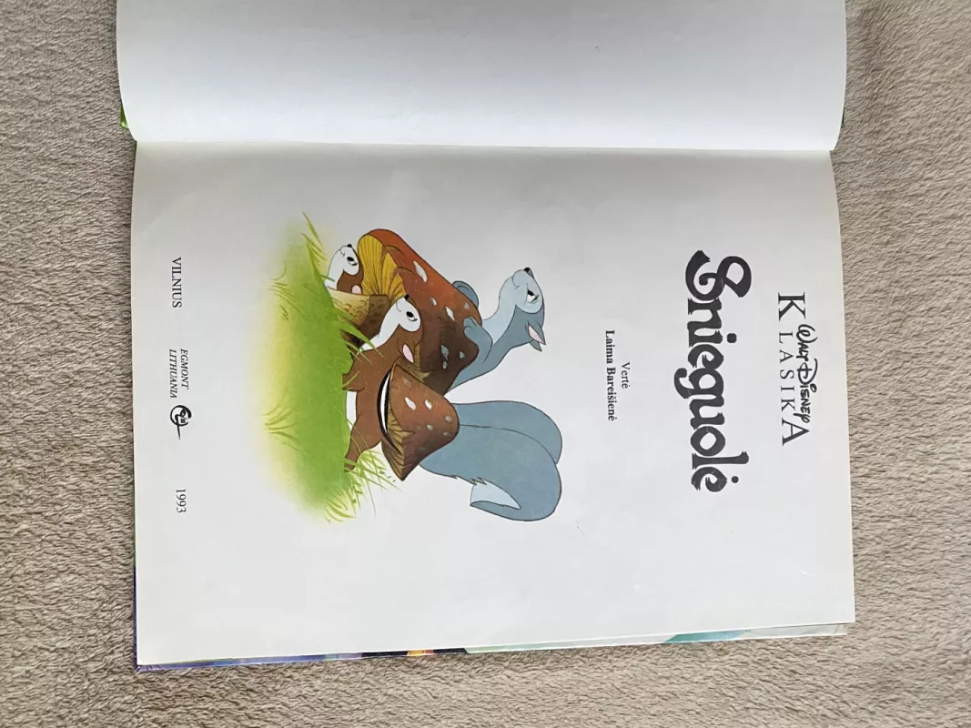 Snieguolė - Walt Disney, knyga 3