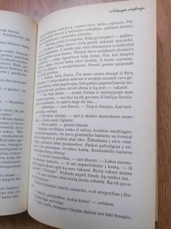 Nebaigta simfonija - Virginia C. Endrews, knyga 4