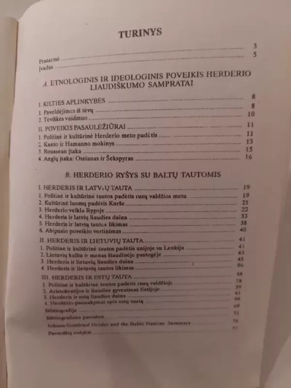 J.G.Herderis ir baltų tautos - Alfonsas Šešplaukis, knyga 4