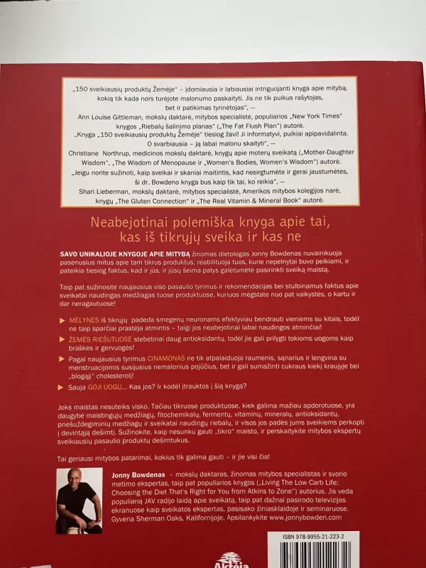 150 sveikiausių produktų žemėje - Jonny Bowdenas, knyga 3