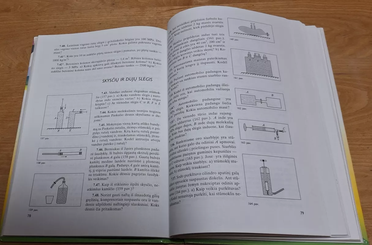 Fizikos uždavinynas VII-X klasei - Stanislovas Jakutis, Loreta Ragulienė ir kt., knyga 6