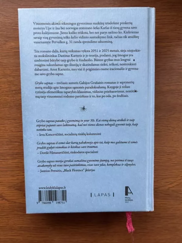 Grybo sapnas - Gabija Grušaitė, knyga 3