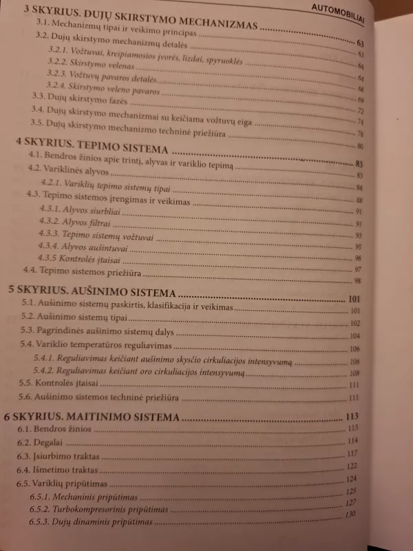 Automobiliai - K. Giedra, ir kiti , knyga 4
