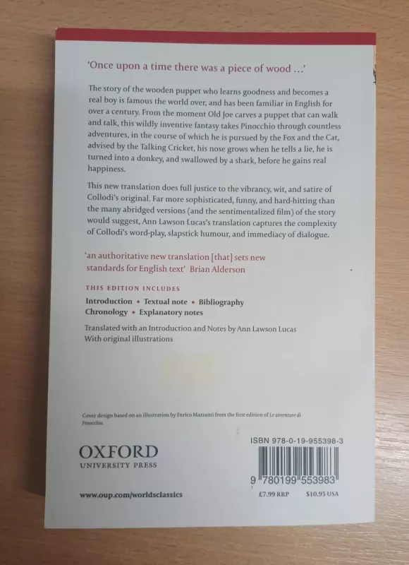 The Adventures of Pinocchio - Carlo Collodi, knyga 3