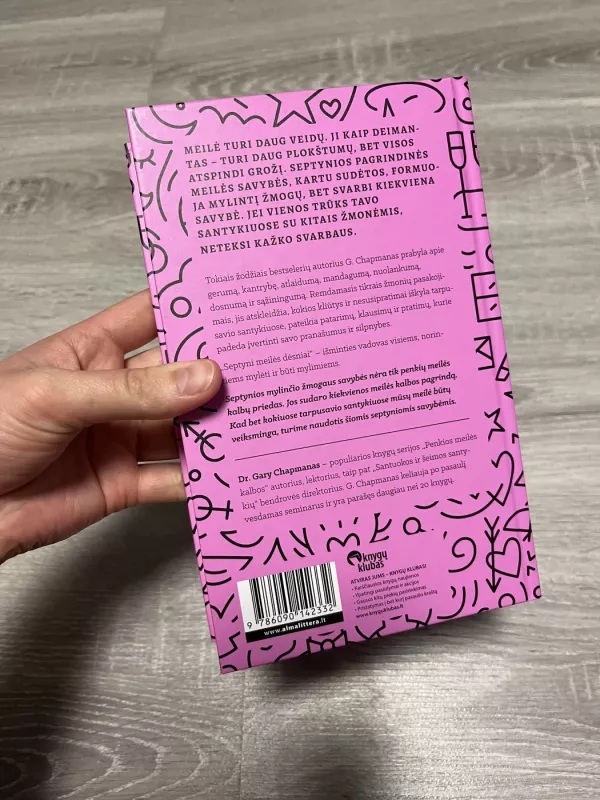 Septyni meilės dėsniai - Gary Chapman, knyga 6