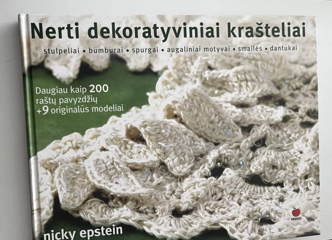 Nerti dekoratyviniai krašteliai - Nicky Epstein, knyga 2