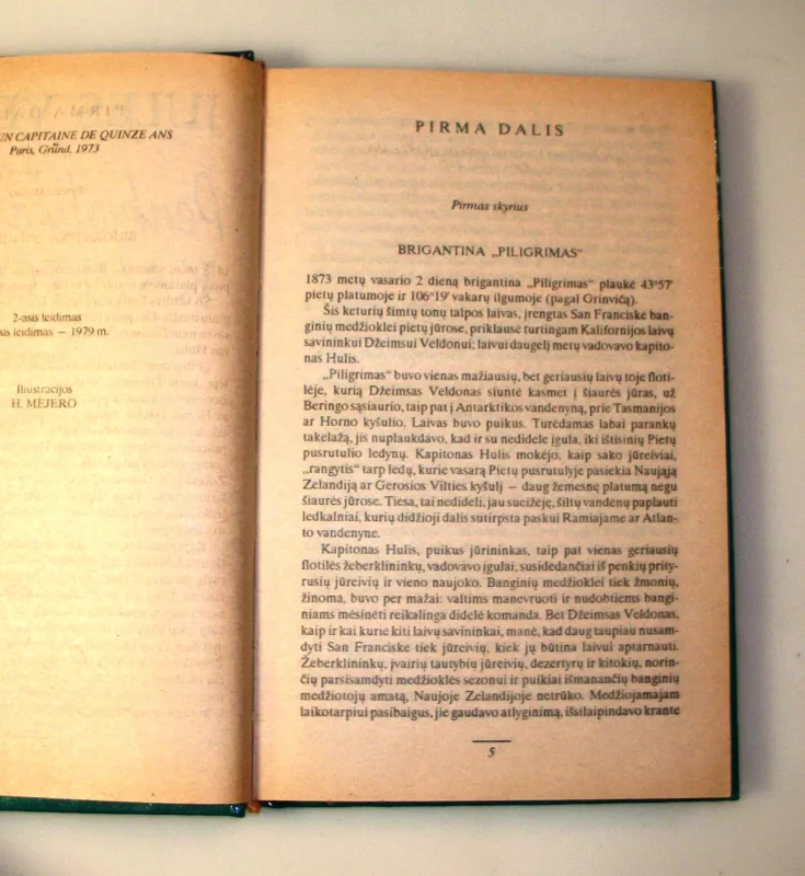 Penkiolikos metu kapitonas - Žiulis Vernas, knyga 5