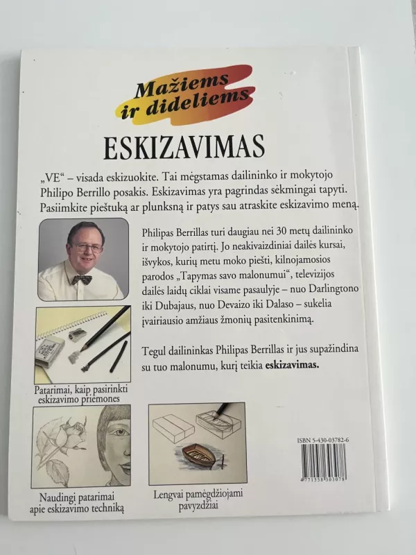 Eskizavimas - Philip Berrill, knyga 3