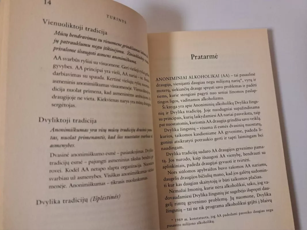 Dvylika žingsnių ir dvylika tradicijų - autorių kolektyvas, knyga 3