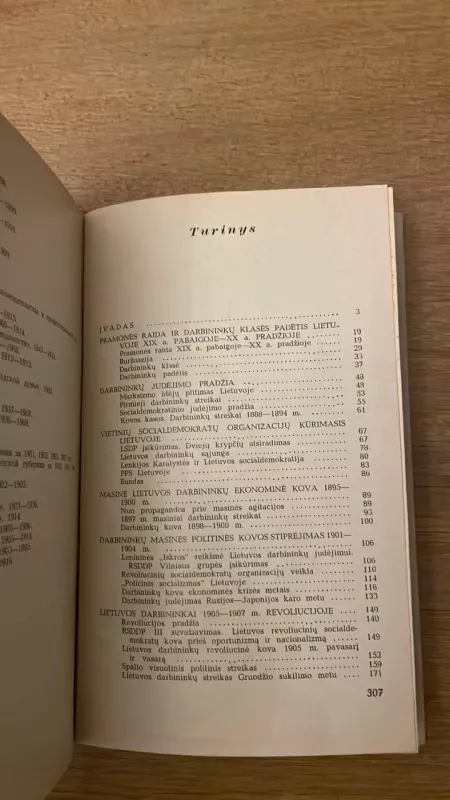 Darbininkų judėjimas Lietuvoje 1895-1914 m - Emilija Griškūnaitė, knyga 4