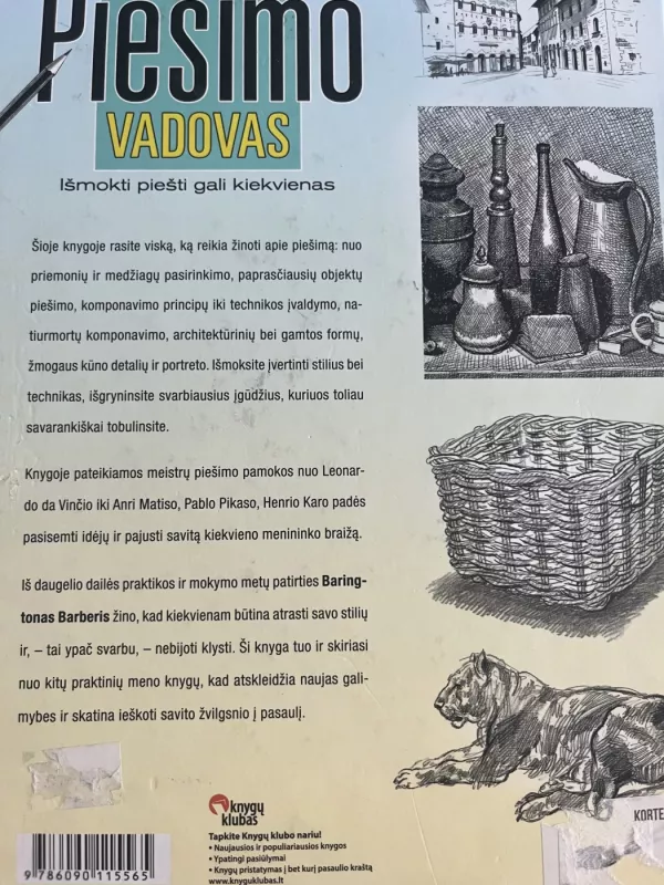 Išsamus piešimo vadovas - Barber Barrington, knyga 3