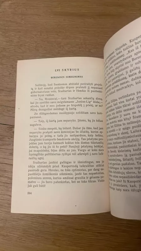 Titanas - T. Dreizeris, knyga 6