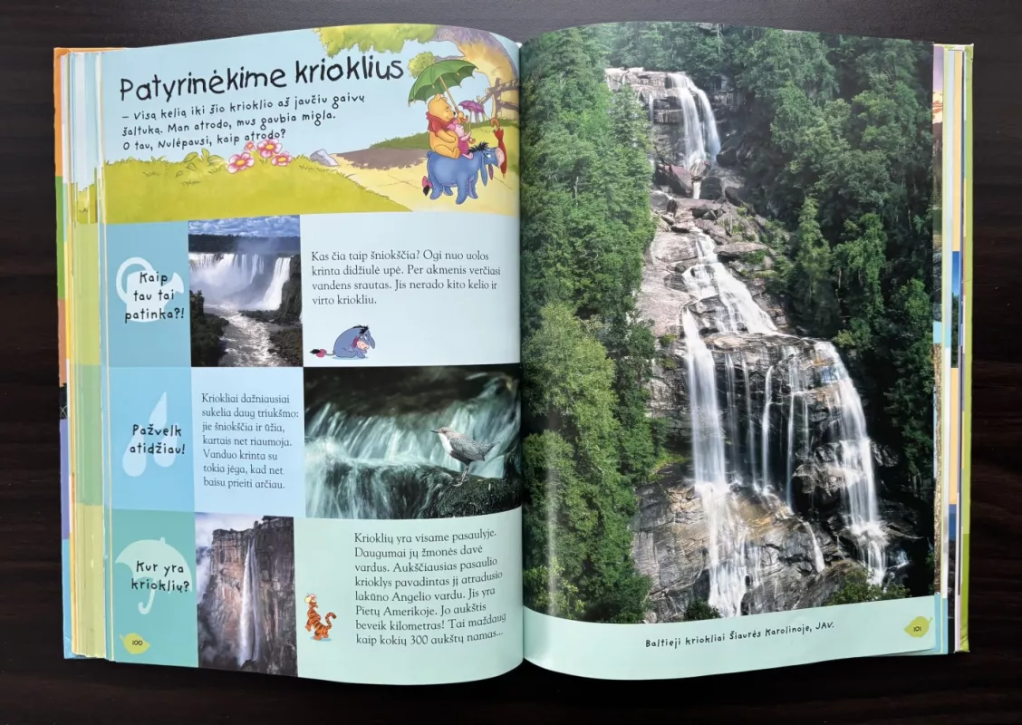 Mikės Pukuotuko enciklopedija. Gamta - Walt Disney, knyga 6