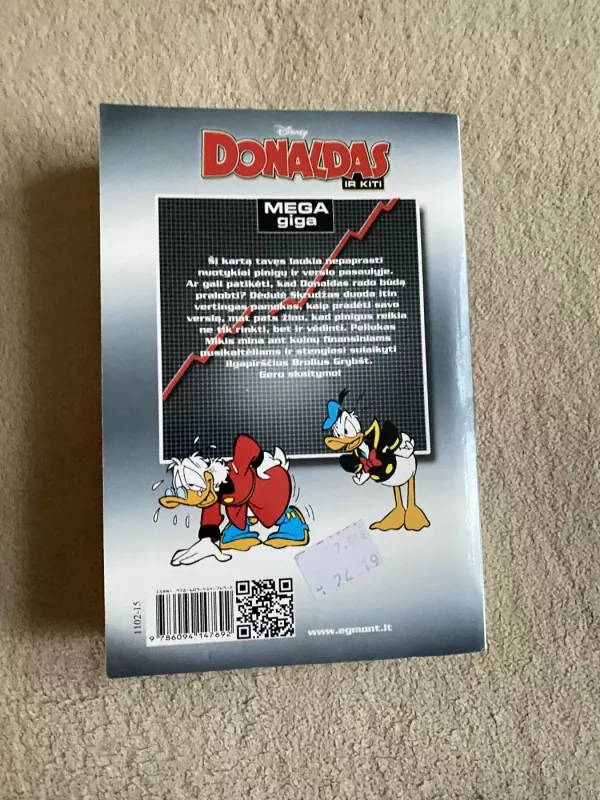 Aukso skonis ir pinigų kvapas - Walt Disney, knyga 3