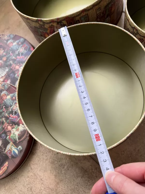 Kalėdinės dėžutės su dangčiais. - , namai ir interjeras 4