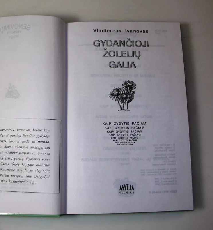 Gydančioji žolelių galia. Senovinių receptų knyga - Vladimiras Ivanovas, knyga 4