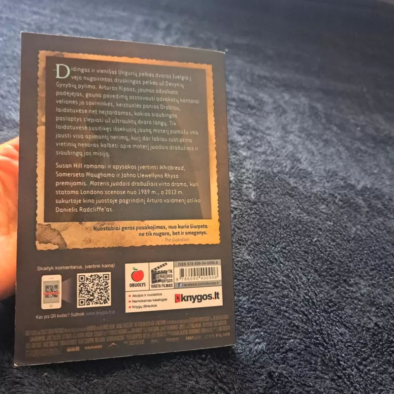 Moteris juodais drabužiais - Susan Hill, knyga 3