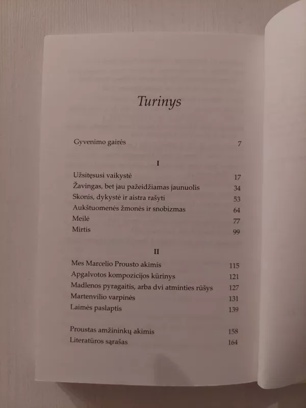 Proustas jo paties akimis - Claude Mauriac, knyga 4