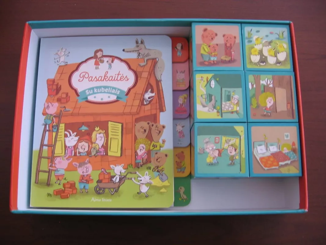 Pasakėlės su kubeliais - Autorių kolektyvas, knyga 2