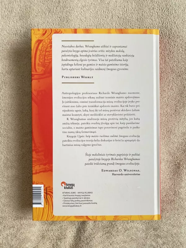 Ugnis: kaip maisto ruošimas nulėmė žmogaus evoliuciją - Richard Wrangham, knyga 3