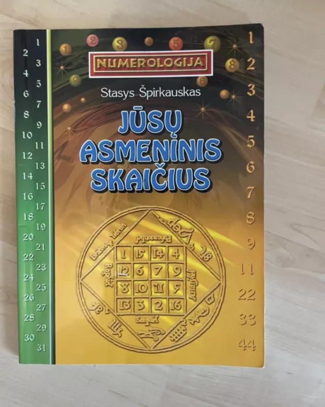 Jūsų asmeninis skaičius - Stasys Špirkauskas, knyga 2