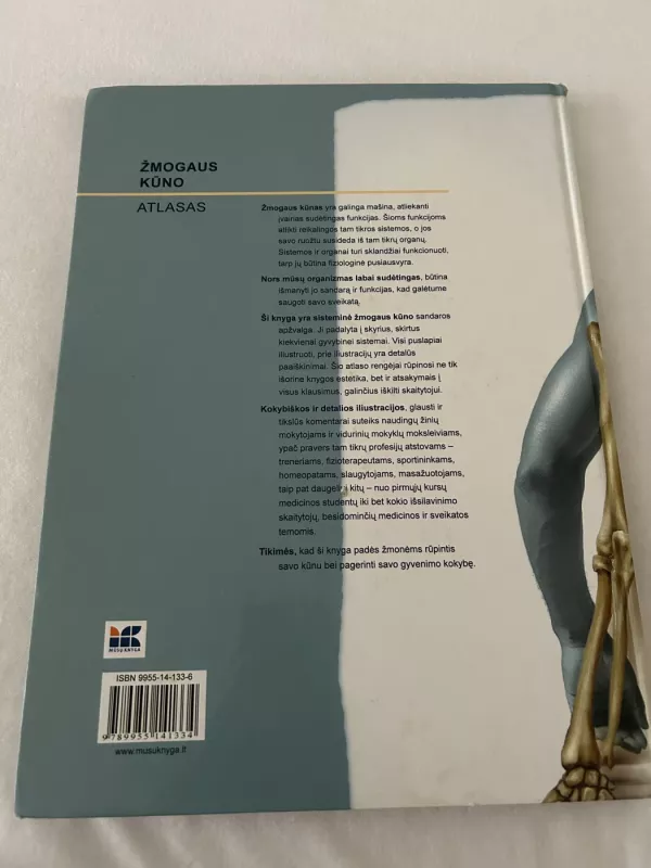 Žmogaus kūno atlasas - Vigue Martin, knyga 3