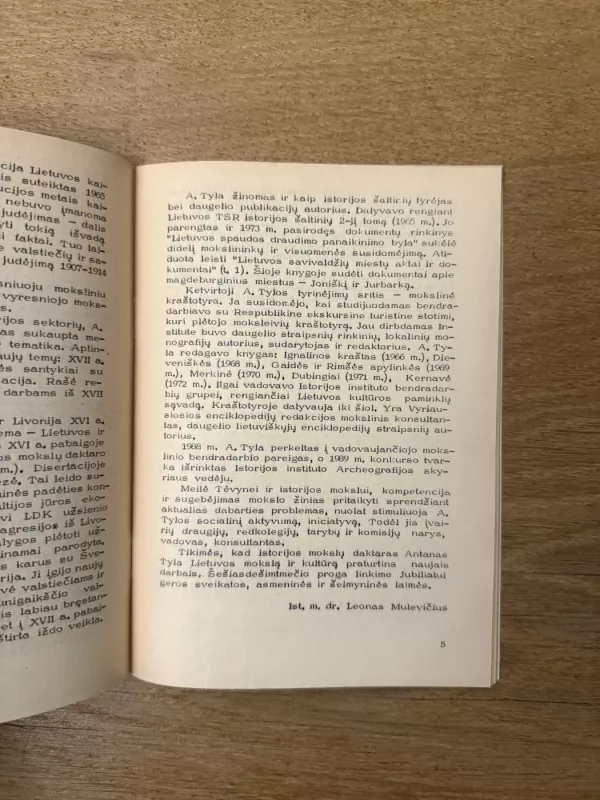 Antanas Tyla Bibliografinė rodyklė - Antanas Tyla, knyga 4
