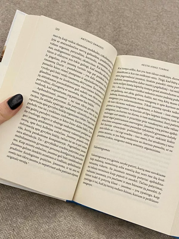 keista visko tvarka - antonio damasio, knyga 3