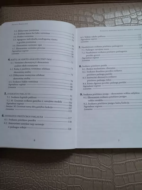 Sveikatos priežiūros ekonominių teorijų apžvalga - Jolanta Žemgulienė, knyga 4