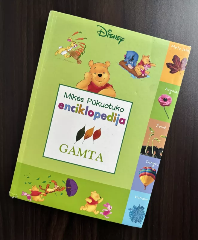 Mikės Pukuotuko enciklopedija. Gamta - Walt Disney, knyga 2
