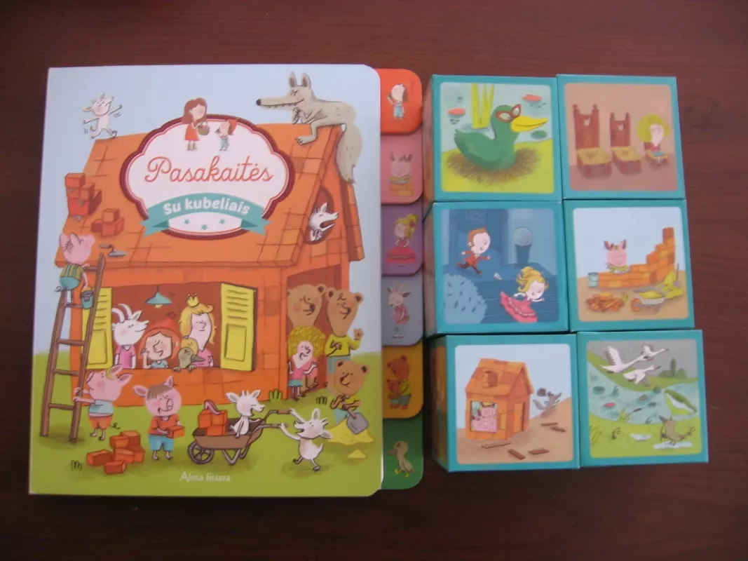 Pasakėlės su kubeliais - Autorių kolektyvas, knyga 3