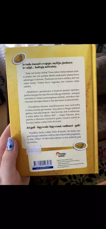 Nokstančių bananų kvapas - Dalia Kutraitė, knyga 3