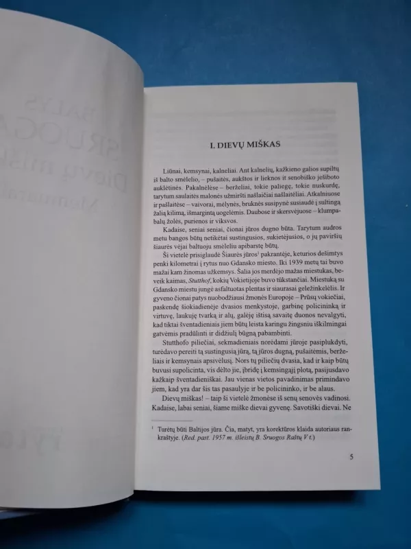 Dievų miškas. „Lietuvos ryto“ kolekcija - Balys Sruoga, knyga 6