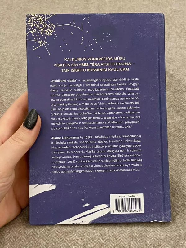 Atsitiktinė visata: pasaulis, kurį maneisi pažįstas - Alan Lightman, knyga 3